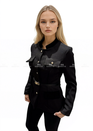 Maggie Black Jacket Jackets