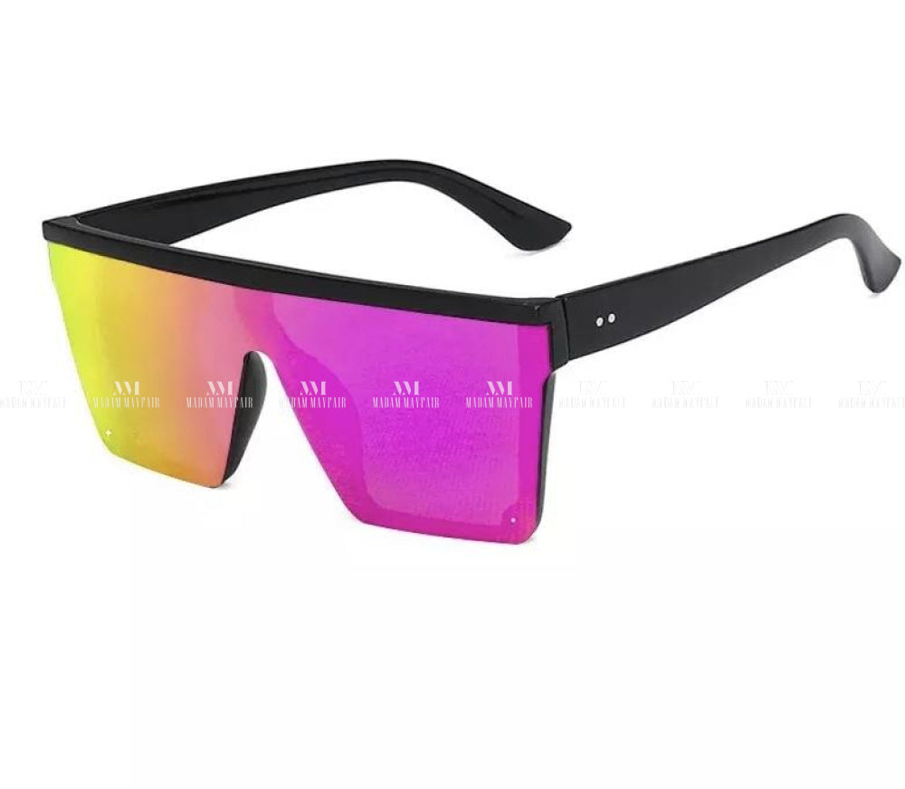 Square Mirrored Sunglasses Accessories