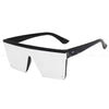 Square Mirrored Sunglasses Silver Accessories